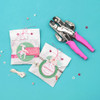 We R Makers Pink Crop-A-Dile Hole Punch & Eyelet Setter Kit