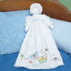 Jack Dempsey Fluttering Butterflies Embroidery Stamped Pillowcase Doll Kit
