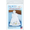 Jack Dempsey Fluttering Butterflies Embroidery Stamped Pillowcase Doll Kit