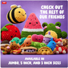 Bucilla Jumbo Beatrice the Bee Amigurumi Cuddler Crochet Kit