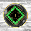 Narcotics Anonymous Clean Time Black Green Neon Crystal Anniversary Coin