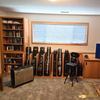 Custom Music Room Remodel - Built-In Record Storage & Home Studio Design