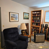 Custom Music Room Remodel - Built-In Record Storage & Home Studio Design