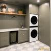 Laundry Room Remodel - Built-In Lockers & Storage Cabinets