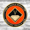 Narcotics Anonymous (NA) Coin – Orange & Black Sobriety Medallion Gift