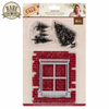 Crafter's Companion A Winter's Tale Winter View Embossing Folder, Metal Die & Stamp Set