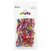 Essentials Pony Beads 6mm x 9mm Metallic Mix 500pc