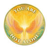 Wings  - "I Am With You, You Are Not Alone" Coin Medallion
