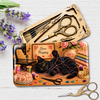 Magnetic Scissor Minder Storage Case - Tangled Black Cat