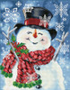 Diamond Dotz Joyful Jolly Snowman Diamond Art Kit