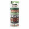 America Crafts Evergreen & Holly Washi Tape 8/Pkg