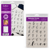 Crafter's Companion Alphabet Script Photopolymer Stamp Set