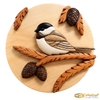 Intarsia Chickadee Wall Plaque