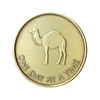 Alcoholics Anonymous AA ODAT Camel Affirmation Coin - Antique Bronze Sobriety Medallion