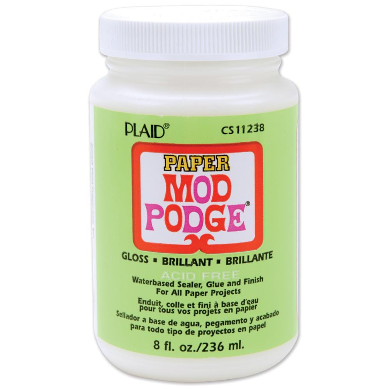 How to Mod Podge, Plaid