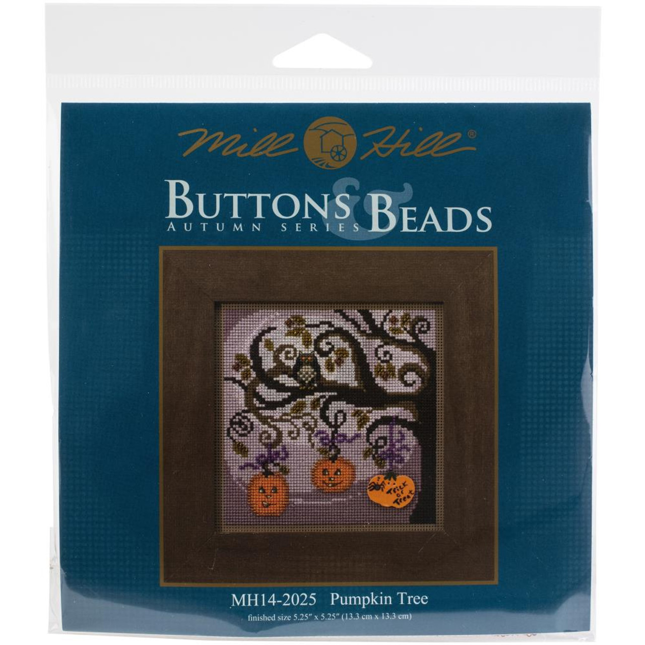 Mill Hill Buttons & Beads Counted Cross Stitch Kit - Pumpkin Tree
