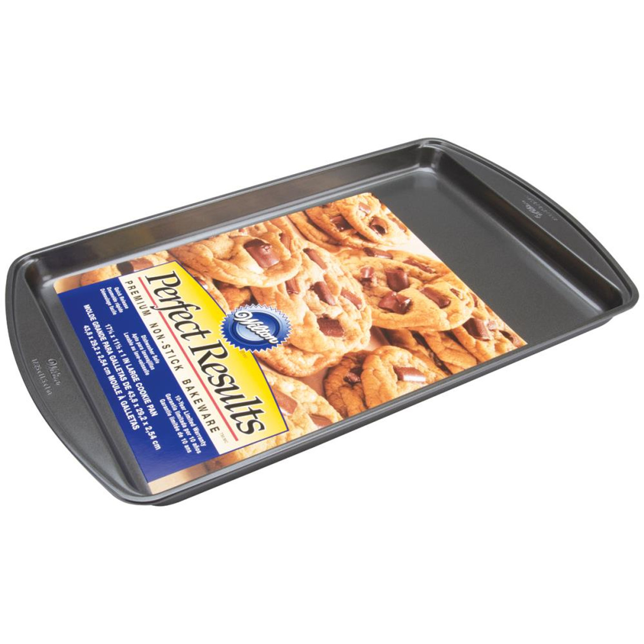 Wilton Perfect Results Mega Cookie Pan, Silver
