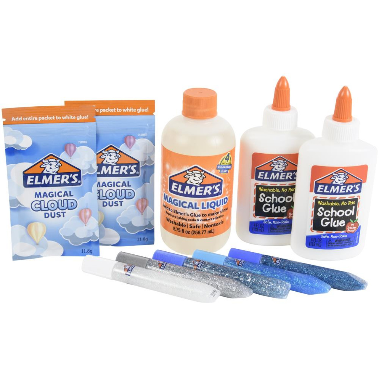 Elmers Glue Slime Magical Liquid Activator Solution 8.75 Fl. Oz. Bottle  Homemade Slime, Paper Crafts, Art Work, School, Kids Crafts 