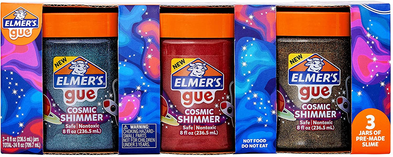 Elmer's Gue Unicorn Dream Premade Slime Variety Pack 3/Pkg
