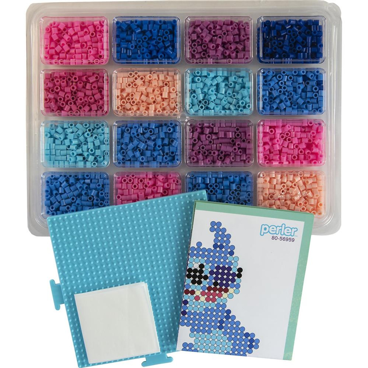 6 Pack: Perler™ Bead Fun Fused Bead Kit