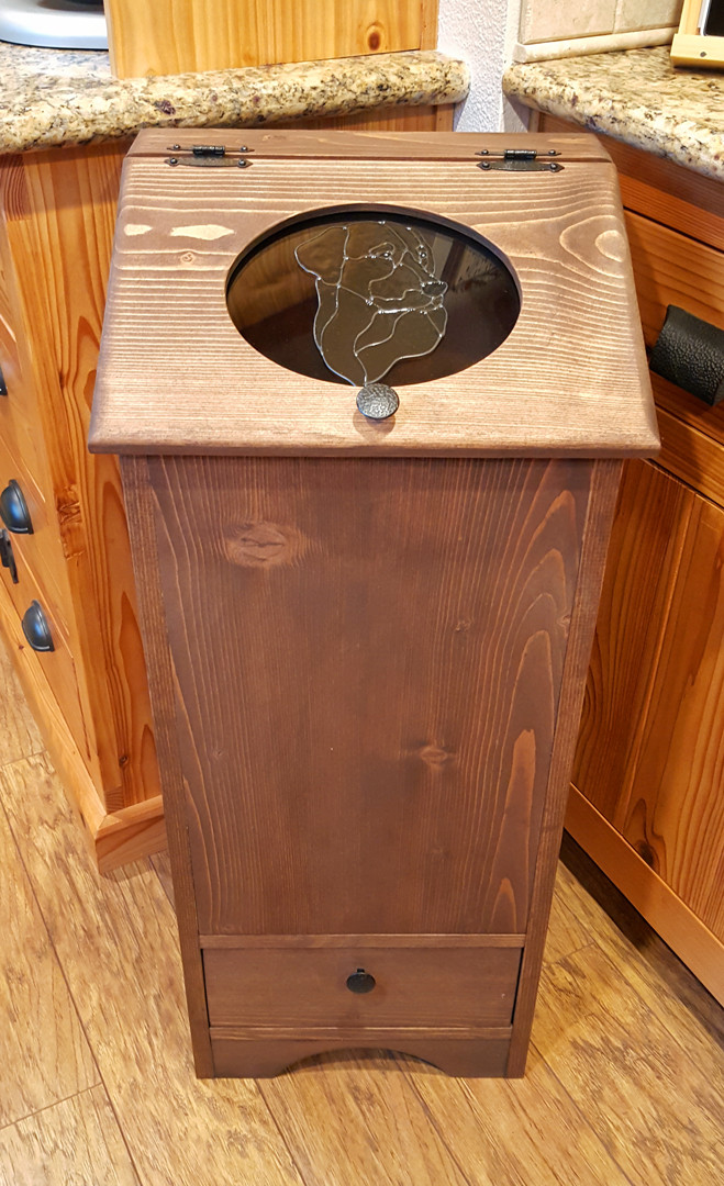 Pet Food Storage Bin Large Dog Colorful Impressions, LLC