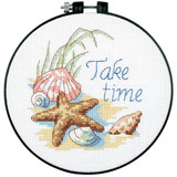 Dimensions Take Time Learn-A-Craft Counted Cross Stitch Kit
