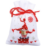 Vervaco Sachet Bags Counted Cross Stitch Kit - Xmas Gnomes