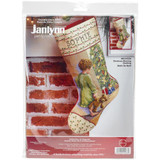 Janlynn Stocking Counted Cross Stitch Kit - Christmas Morning