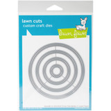 Lawn Cuts Custom Craft Stackables Dies - Outside In Stitched Circle