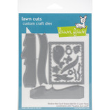 Lawn Cuts Custom Craft Dies - Shadow Box Card Ocean