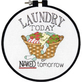 Dimensions Laundry Today Learn-A-Craft Counted Cross Stitch Kit