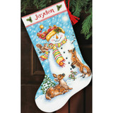 Dimensions Counted Cross Stitch Stocking Kit - Winter Friends