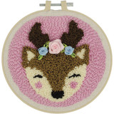 Fabric Editions Needle Creations Needle Punch Kit - Deer