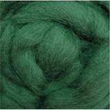 Wistyria Editions Wool Roving 12" .22oz - Moss