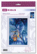 RIOLIS Counted Cross Stitch Kit - Wise Raven