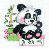 RIOLIS Counted Cross Stitch Kit - Panda Gift