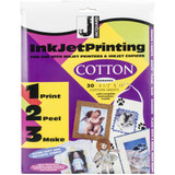 Jacquard Cotton Inkjet Fabric Sheets 30/Pkg