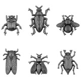 Idea-Ology Metal Adornments 5/Pkg - Entomology