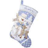 Bucilla Snowman's Winter Felt Applique Stocking Kit