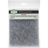 Creative Expressions Rose Bed 3D Embossing Folder