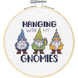 Dimensions Gnomies Counted Cross Stitch Kit 6"