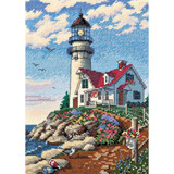 Dimensions/Gold Petite Counted Cross Stitch Kit - Beacon At Rocky Point