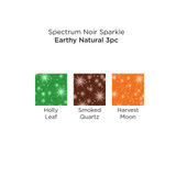 Spectrum Noir Earthy Natural Sparkle Glitter Brush Pens 3/Pkg
