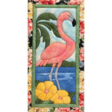 Quilt Magic Flamingo No Sew Wall Hanging Kit