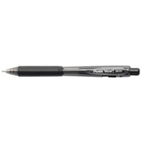 Pentel Wow! Black Retractable Medium Ballpoint Pens 5/Pkg
