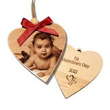 Personalized Heart Photo Ornament