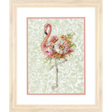 Dimensions Counted Cross Stitch Kit - Floral Flamingo