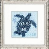 Dimensions Counted Cross Stitch Kit - Sea Turtle