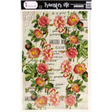 Dress My Craft Transfer Me Sheet - Flowers With Honeycomb