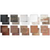 Craft Consortium The Essential Craft Papers Pad 6"x6" 40/Pkg | Brick Textures